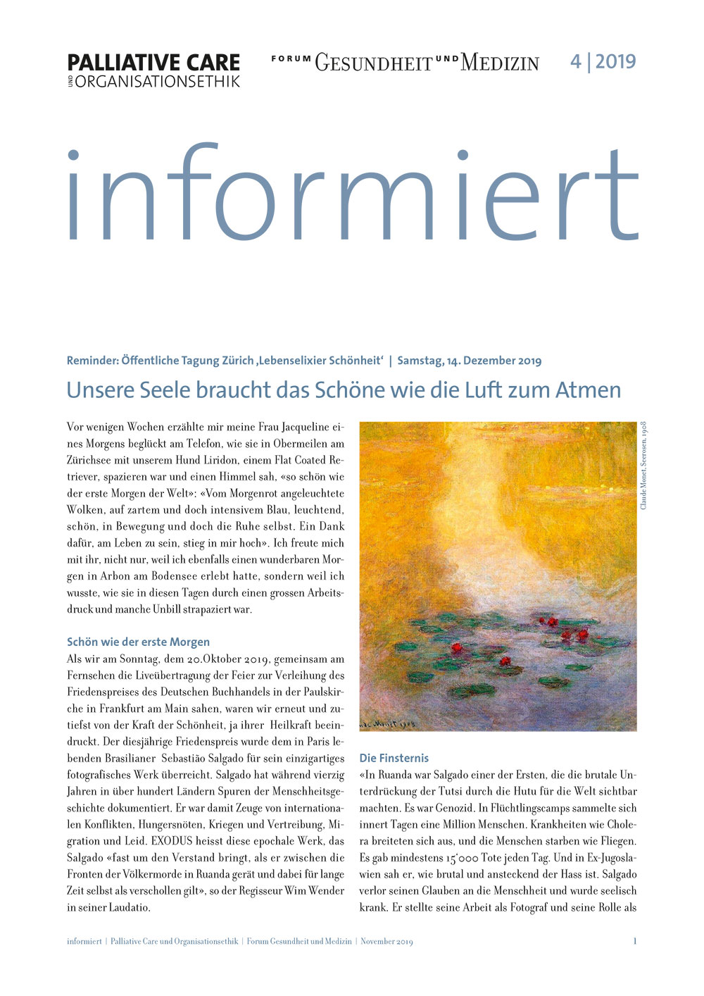 Newsletter informiert